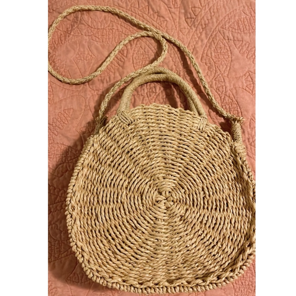 Circle Boho Rattan Bag